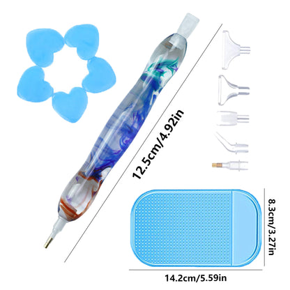 Diamond Painting Tools Kit Diamond Painting Pen Kits Plastic Tips with Drill Pen