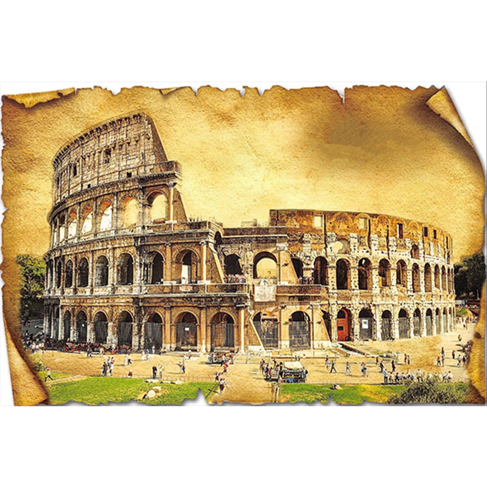 Colosseum - Full AB Square Drill Diamond Painting 60*40CM