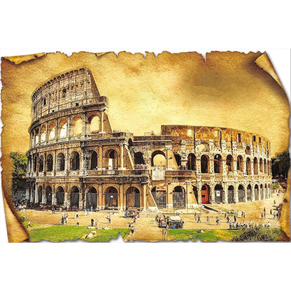 Colosseum - Full AB Square Drill Diamond Painting 60*40CM
