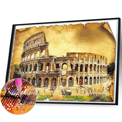 Colosseum - Full AB Square Drill Diamond Painting 60*40CM