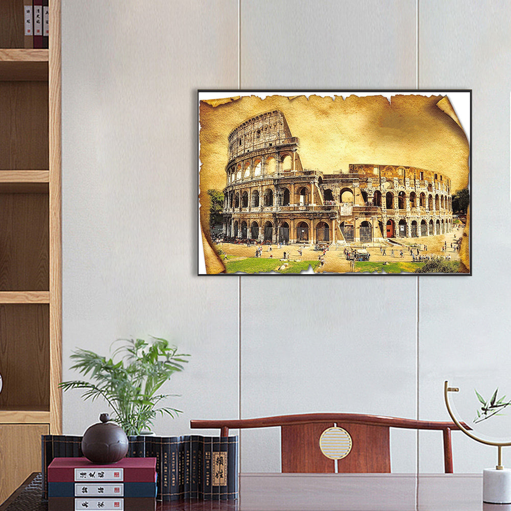Colosseum - Full AB Square Drill Diamond Painting 60*40CM