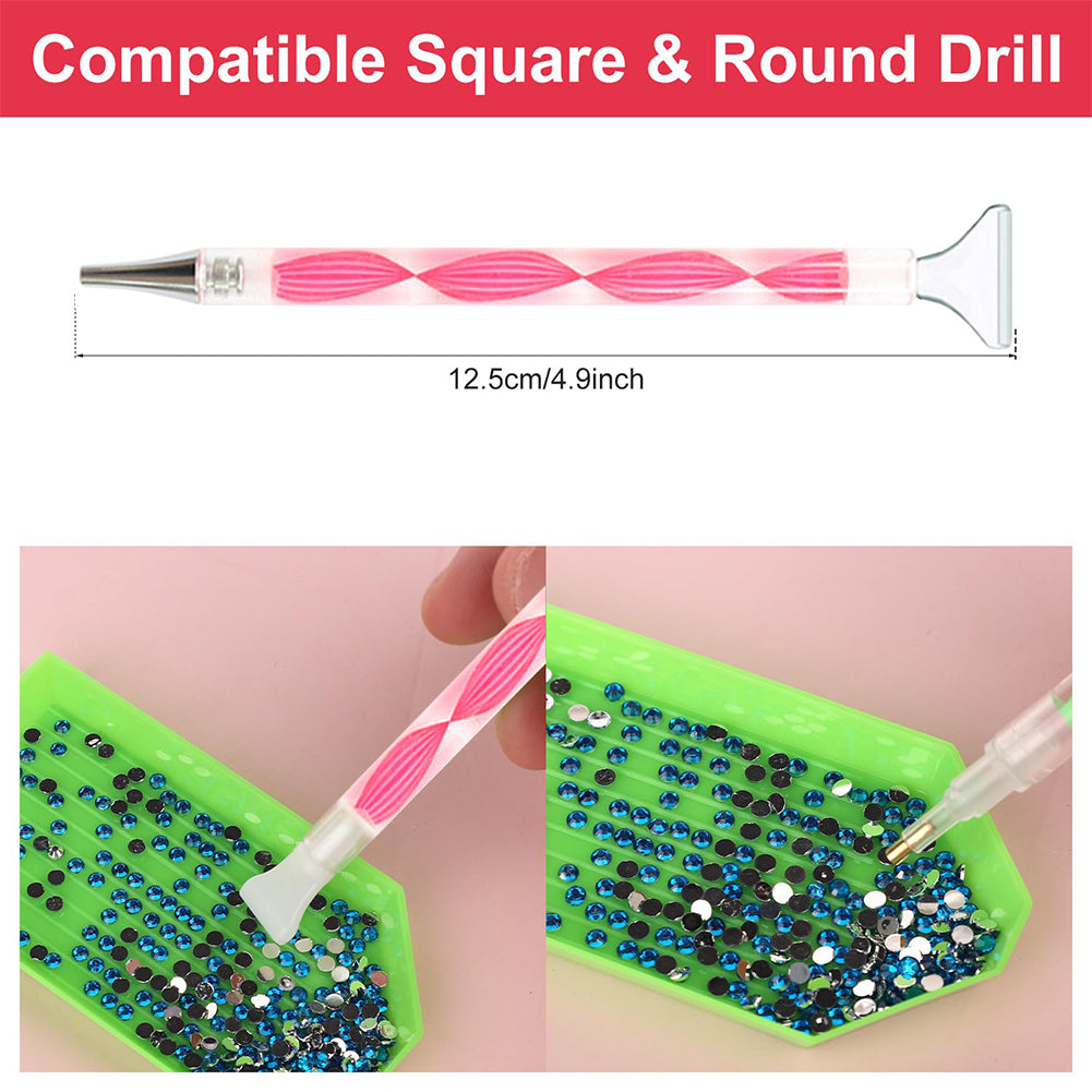 Diamond Painting Tools Kit Art Accessories Tools Glue Clay Detachable Drill Tips