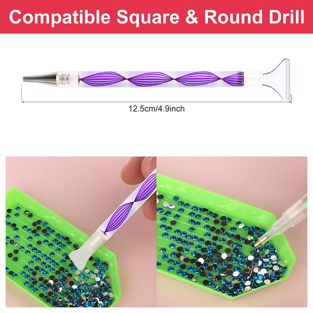 Diamond Painting Tools Kit Art Accessories Tools Glue Clay Detachable Drill Tips