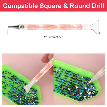 Diamond Painting Tools Kit Art Accessories Tools Glue Clay Detachable Drill Tips