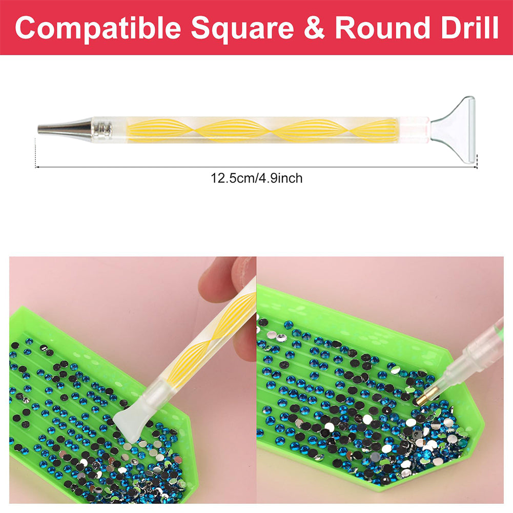 Diamond Painting Tools Kit Art Accessories Tools Glue Clay Detachable Drill Tips