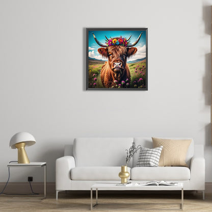 Yak - Full Round Drill Diamond Painting 30*30CM