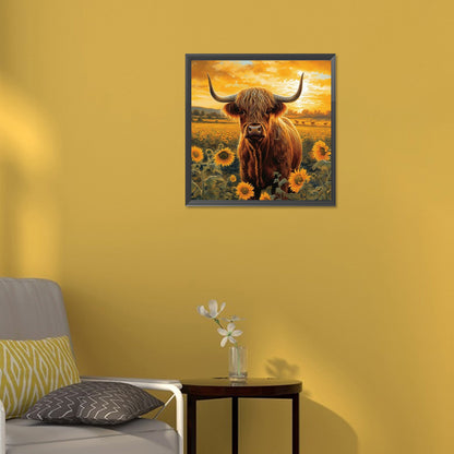 Yak - Full Round Drill Diamond Painting 30*30CM