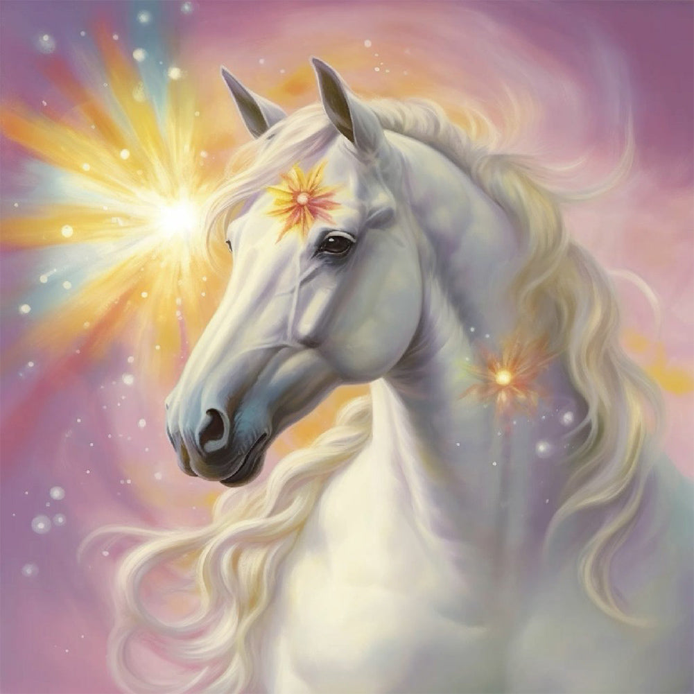 Horse - Full Round Drill Diamond Painting 30*30CM