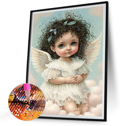 Angel Child - Full Round Drill Diamond Painting 30*40CM