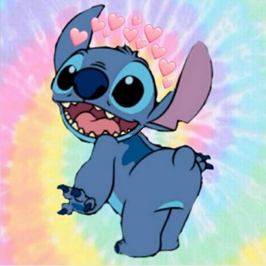 Stitch - Full Round Drill Diamond Painting 30*30CM