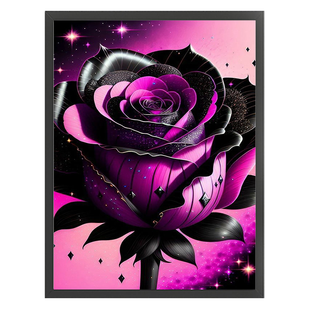 Rose - 11CT Stamped Cross Stitch 40*55CM