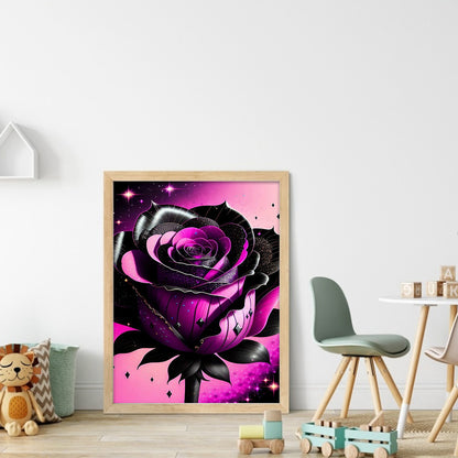 Rose - 11CT Stamped Cross Stitch 40*55CM