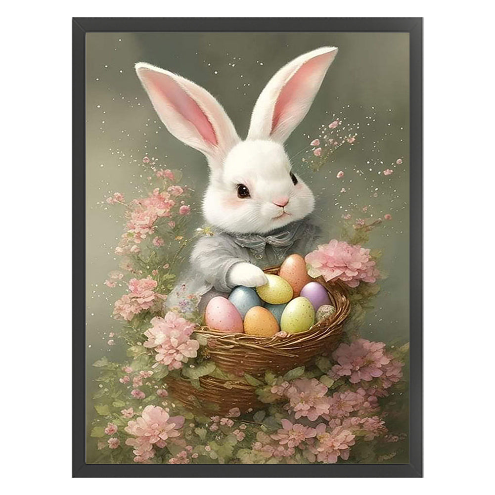 Bunny - 11CT Stamped Cross Stitch 40*55CM