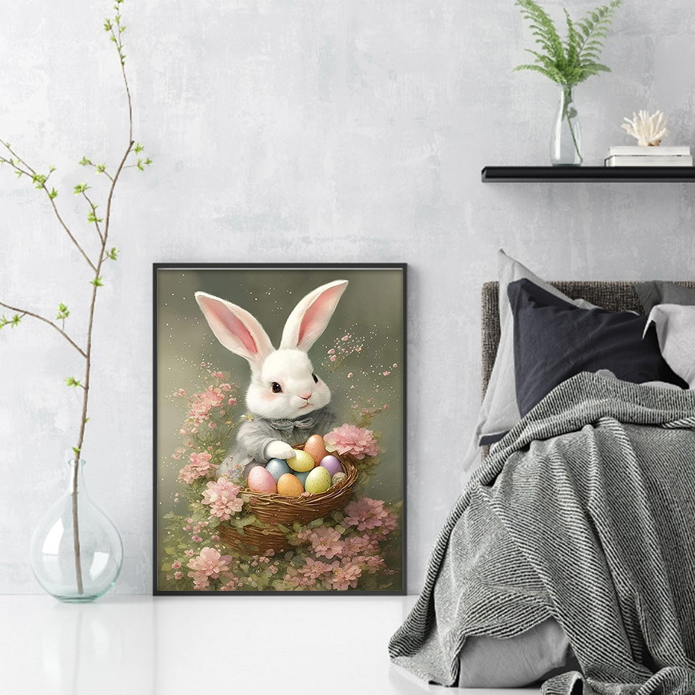 Bunny - 11CT Stamped Cross Stitch 40*55CM