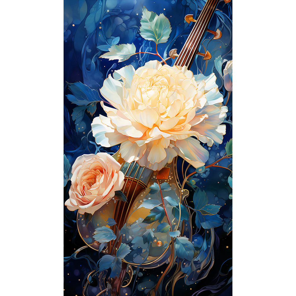 Texture Rose - Full Round Drill Diamond Painting 40*70CM