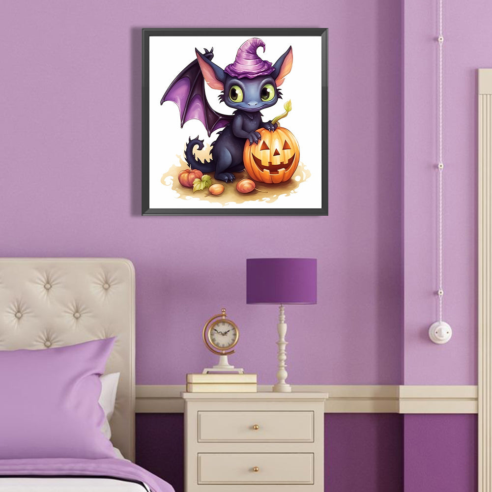 Halloween Pterosaur - Full Round Drill Diamond Painting 40*40CM