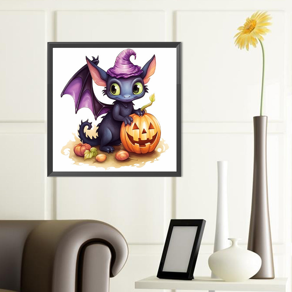 Halloween Pterosaur - Full Round Drill Diamond Painting 40*40CM