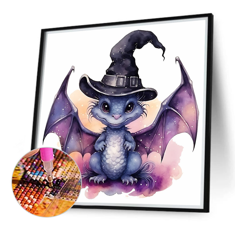 Halloween Pterosaur - Full Round Drill Diamond Painting 40*40CM