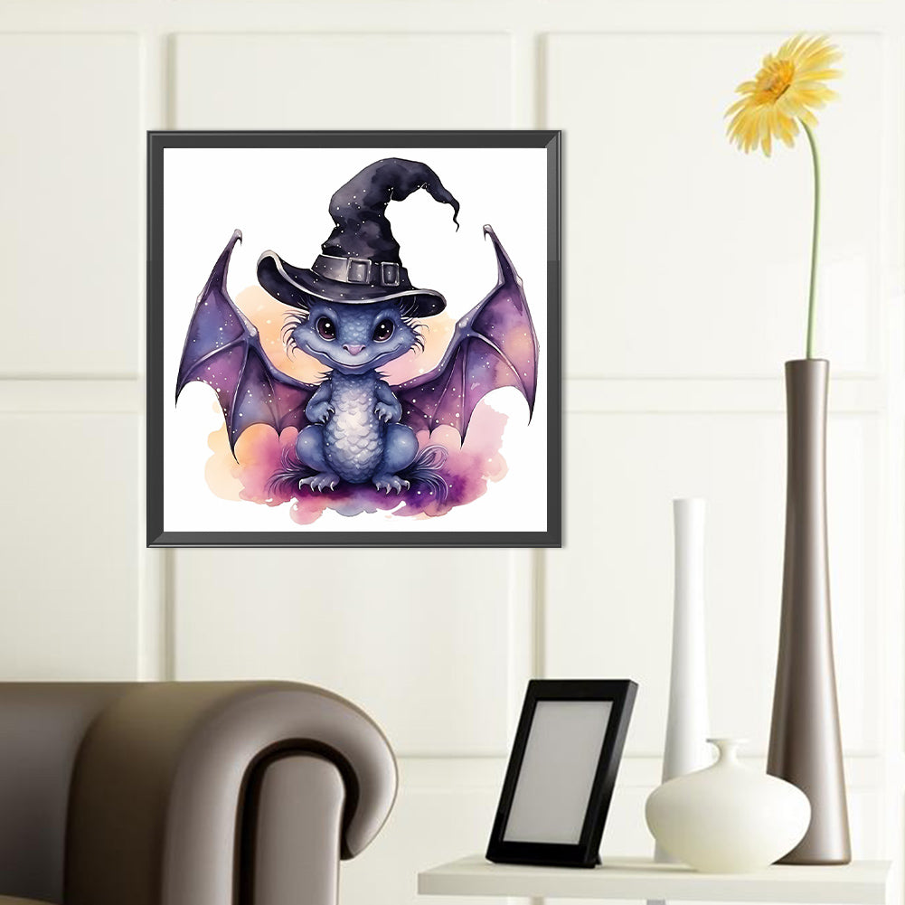 Halloween Pterosaur - Full Round Drill Diamond Painting 40*40CM