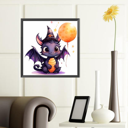 Halloween Pterosaur - Full Round Drill Diamond Painting 40*40CM