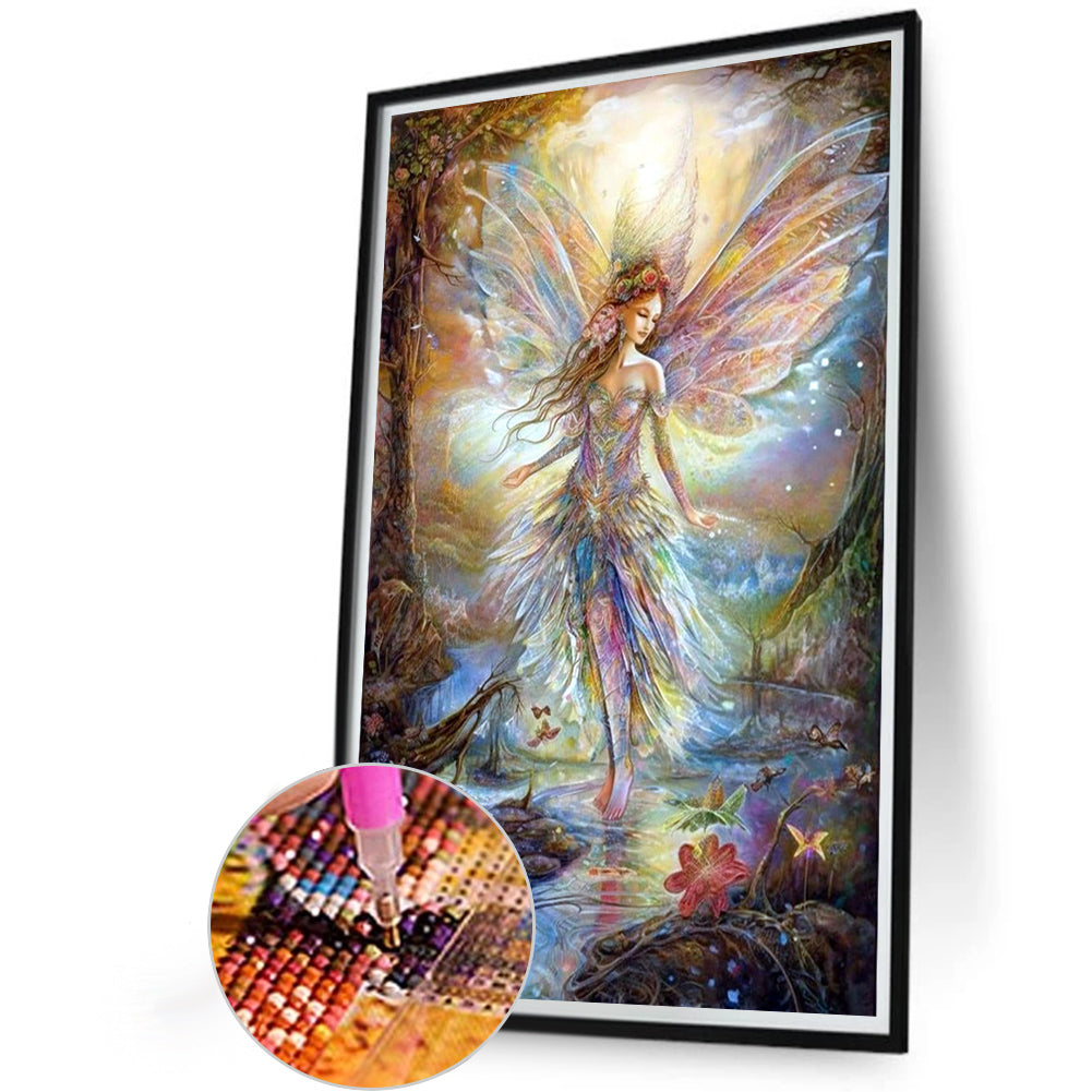 Angel - Full AB Round Drill Diamond Painting 40*60CM