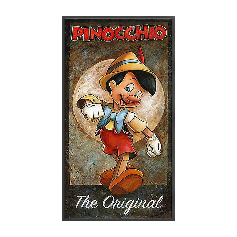 Disney Character-Pinocchio - 11CT Stamped Cross Stitch 30*55CM