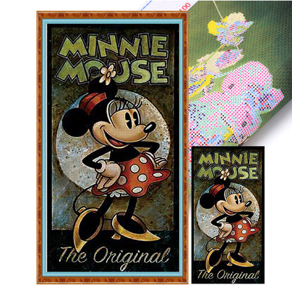 Disney Character-Minnie - 11CT Stamped Cross Stitch 30*55CM