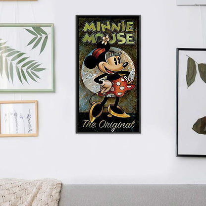 Disney Character-Minnie - 11CT Stamped Cross Stitch 30*55CM