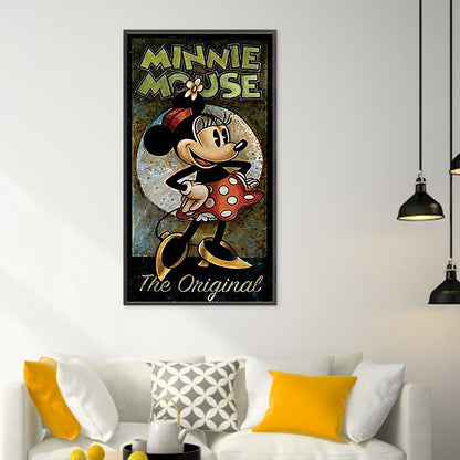 Disney Character-Minnie - 11CT Stamped Cross Stitch 30*55CM