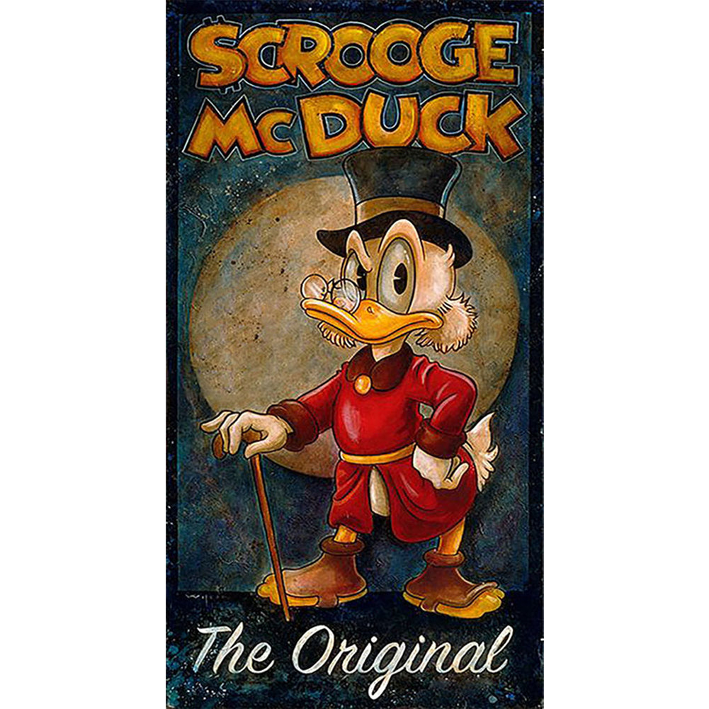 Disney Character-Donald Duck - 11CT Stamped Cross Stitch 30*55CM