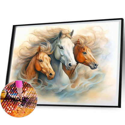 Galloping Horse - Full Round Drill Diamond Painting 50*40CM