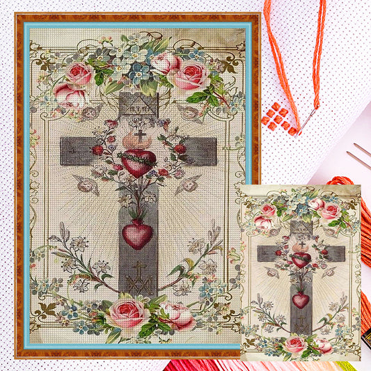 Retro Poster- - 11CT Counted Cross Stitch 40*60CM