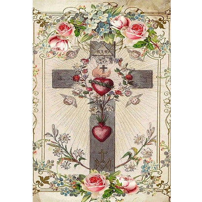 Retro Poster- - 11CT Counted Cross Stitch 40*60CM