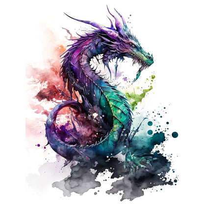 Dragon - 11CT Stamped Cross Stitch 50*65CM