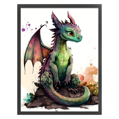 Dragon - 11CT Stamped Cross Stitch 50*65CM