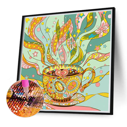 Cup - Full Round Drill Diamond Painting 40*40CM