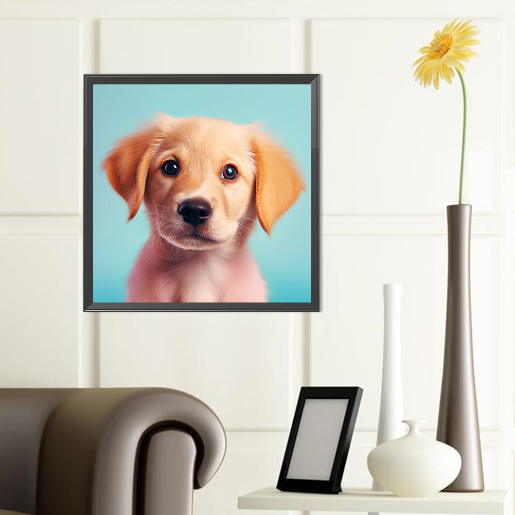 Pet Puppy - Full Round Drill Diamond Painting 40*40CM