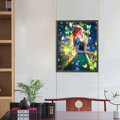 Frozen Princess Anna - Full Round Drill Diamond Painting 40*50CM