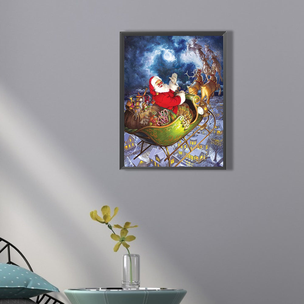 Santa Claus - Full Square Drill Diamond Painting 30*40CM