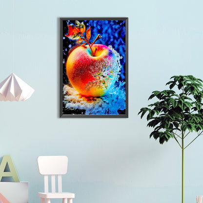 Crystal Ice Apple - Full Round Drill Diamond Painting 40*60CM