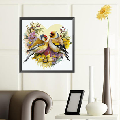 Love Sparrow - Full Round Drill Diamond Painting 40*40CM