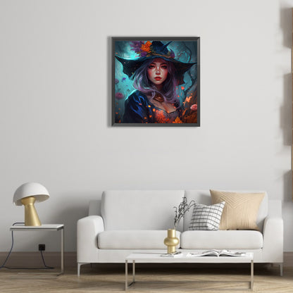 Witch - Full Round Drill Diamond Painting 50*50CM