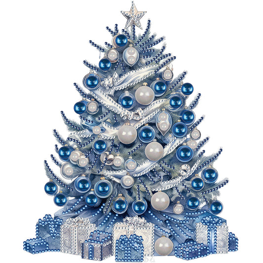 Colorful Christmas Tree - Special Shaped Drill Diamond Painting 30*30CM