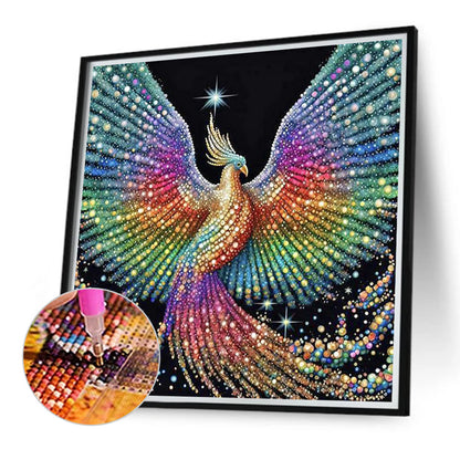 Soaring Phoenix - Full Round Drill Diamond Painting 40*40CM