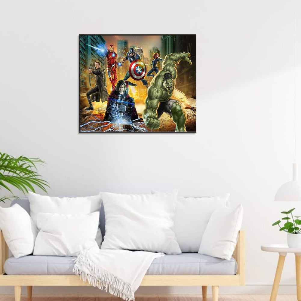 Super Hero - Full Round Drill Diamond Painting 60*50CM