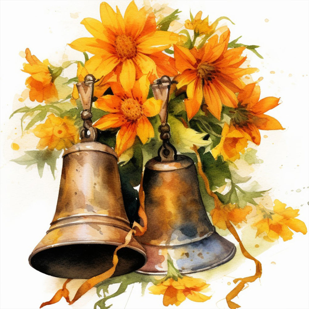 Bell - Full Round Drill Diamond Painting 40*40CM