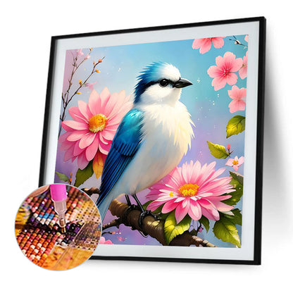 Bluebird - Full Square Drill Diamond Painting 40X40CM
