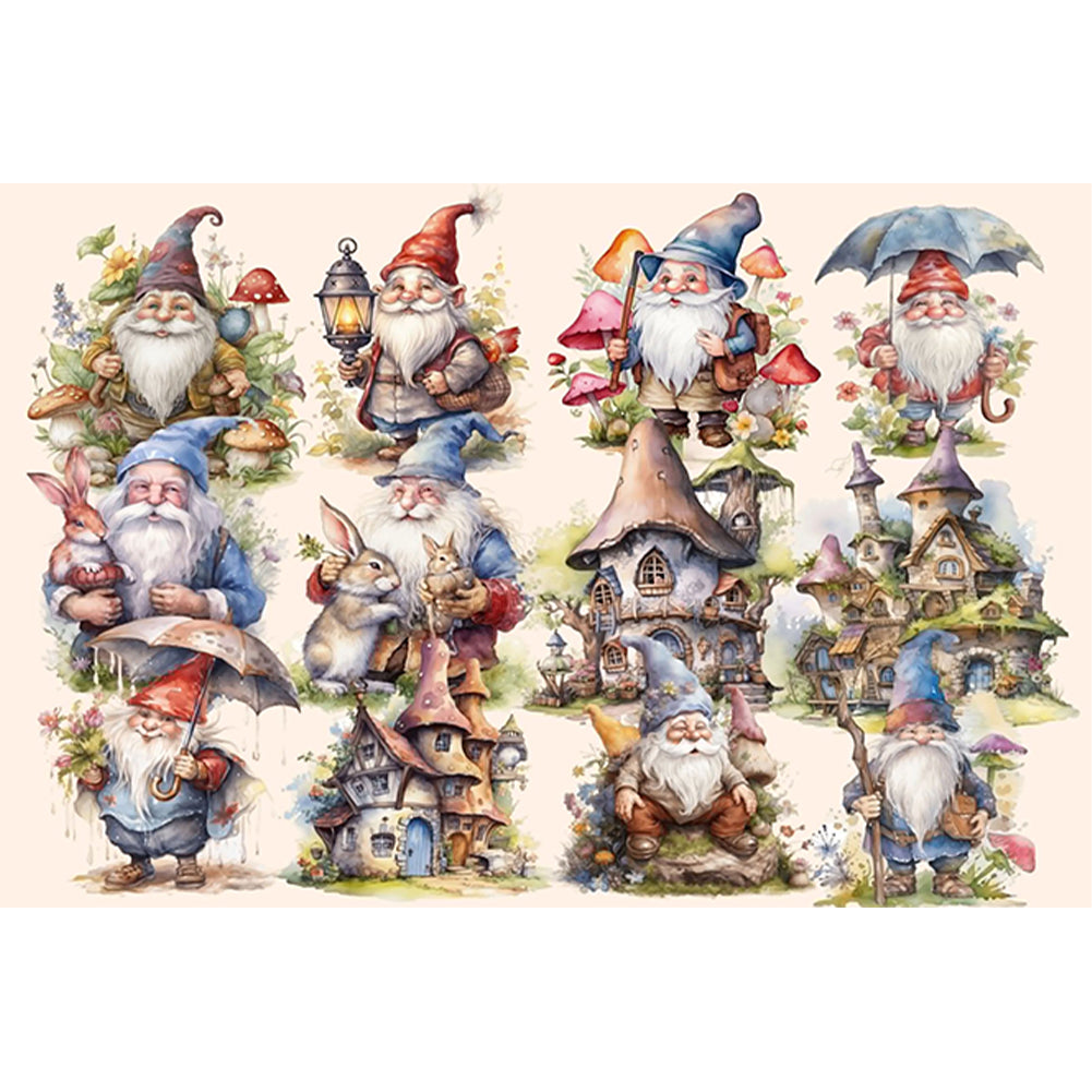 Goblin - 11CT Stamped Cross Stitch 90*67CM