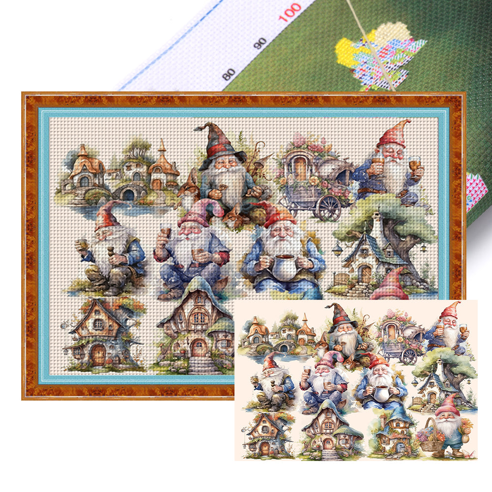 Goblin - 11CT Stamped Cross Stitch 90*67CM