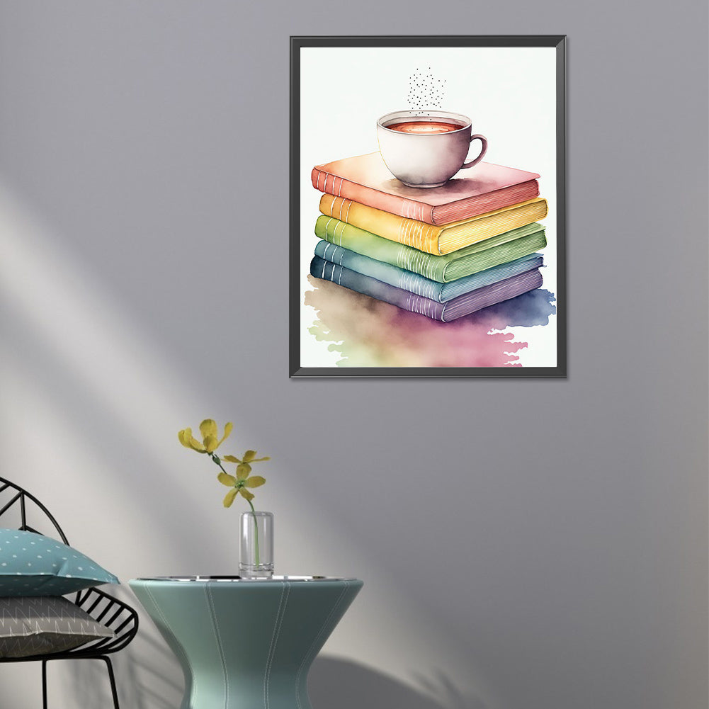 Bookstore Art - Full Round Drill Diamond Painting 40*50CM